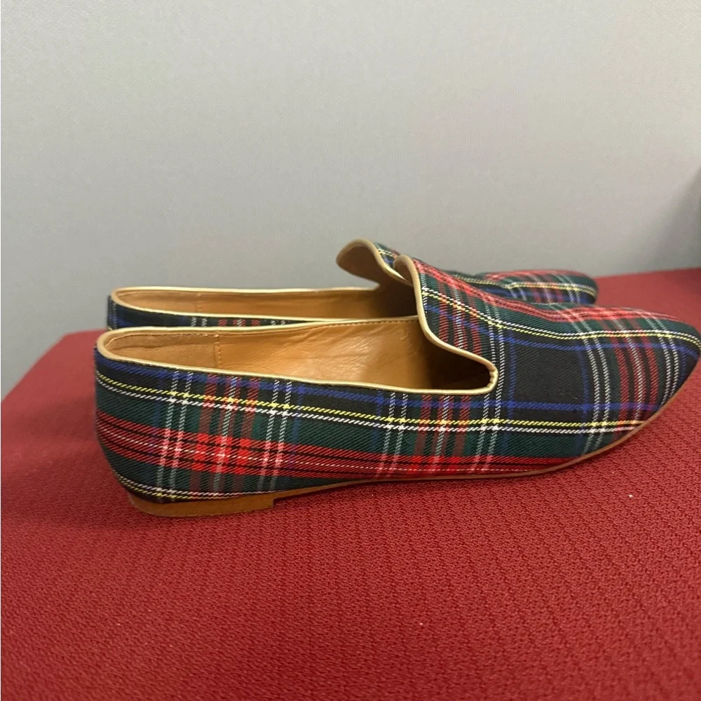 J.Crew tartan plain loafer size 9 - Picture 4 of 6